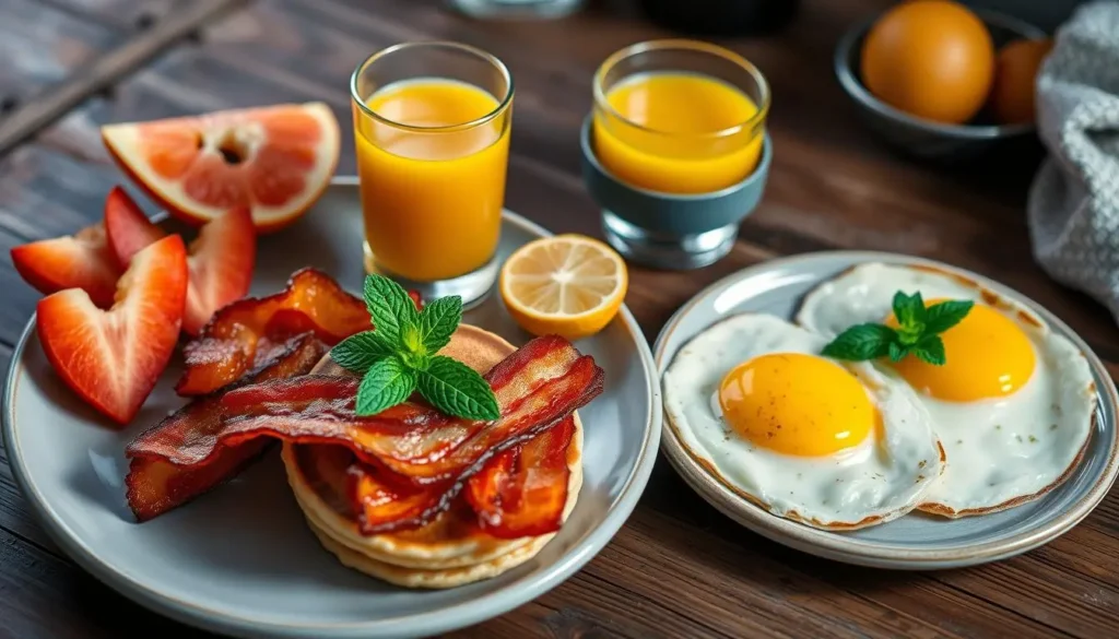breakfast shot